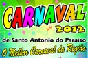 CARNAVAL 2012 - EM SANTO ANTONIO DO PARAÍSO CARNAVAL 2012 - EM SANTO ANTONIO DO PARAÍSO