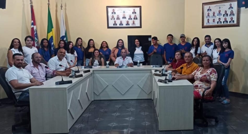 Visita dos Alunos do Colégio Estadual Floriano Landgraf.